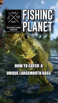 How To Catch A Unique Largemouth Bass On Blue Crab Island! #fishingplanet #shorts #foryou #fyp
