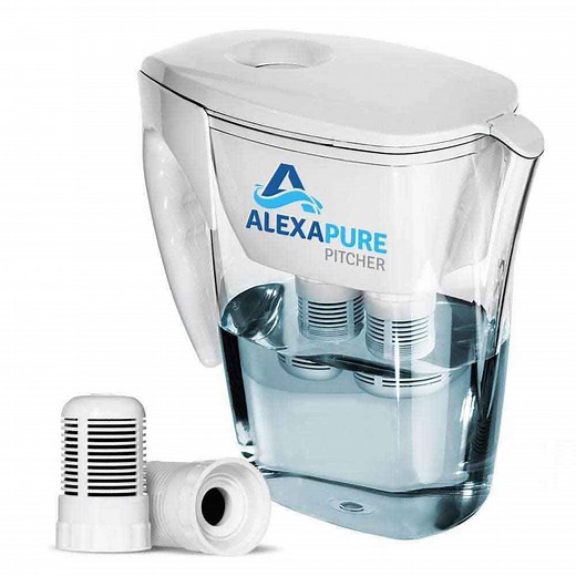 Alexapure Water Filter Pitcher | Filters Harmful Contaminants - My Patriot Supply