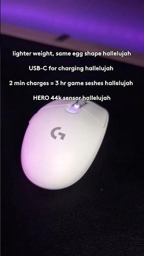 That G305 X SUPERLIGHT feeling🖱️