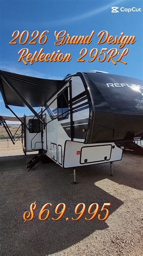  SALE  !NEW! 2026 Grand Design Reflection 295RL Sale Price $69,995! Save $16,897! Payments as low as $443/mo. Call Now! 575-280-0020 Visit us today or view online https://www.hwhrv.com/product/new-2026-grand-design-reflection-150-series-295rl-2909417-5 Stock# GRF2604 #holidayworldrv #granddesignrv #newtraveltrailer #rvliving #camping #travel #outdoors #AdventureAwaits | Holiday World RV | Facebook