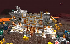 这模组有超过100多种全新生物，堡垒建筑变成巨型怪物BOSS