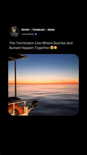 Technology | Memes | News | Follow (@achoesoftime) for more informative videos The terminator line is the moving edge on Earth where night meets day. As the Earth... | Instagram