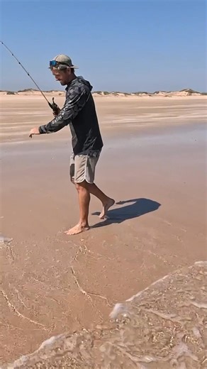 Like a kid in candy store: Mark is loving beach fishing in WA’s north! #marklecras #marklecrasfishing #bundabundatours #dampierpeninsula #fishing #beachfishing #catchoftheday #westernaustralia #adventure | Perth 4WD and Adventure Show