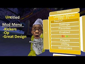 Untitled Mod Menu | The BEST Mod Menu!