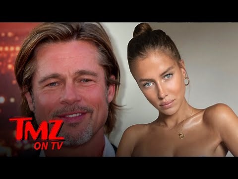 Brad Pitt Flies To France With German Model Nicole Poturalski | TMZ