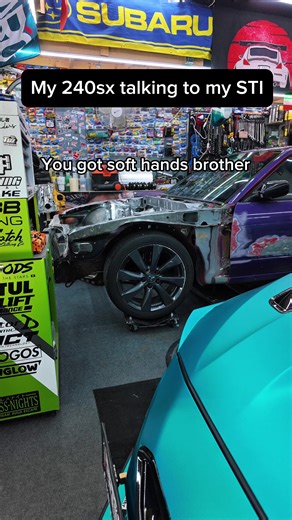 240SX and WRX STI Garage Build Insights