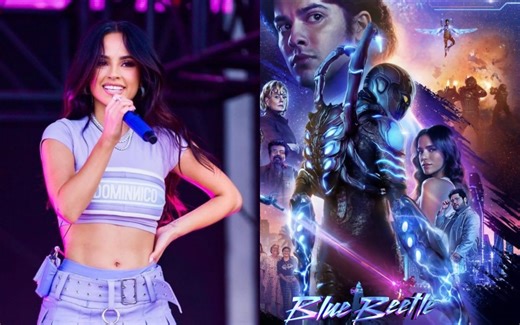 Video | Becky G se une al universo de superhéroes de DC con 'Blue Beetle'