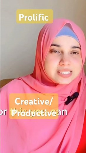 Prolific Meaning #prolific #englishmeaning #englishtranslation #nativeenglish #english