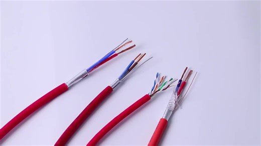 HOTION Fire Rated Cable 16AWG 18 AWG Fire Alarm Cable American Standard 2 Core