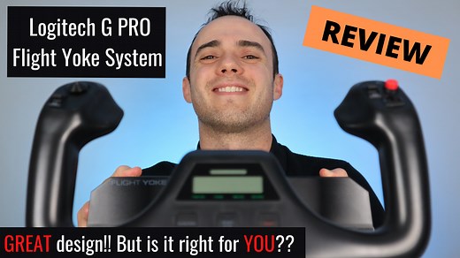 Watch Logitech G PRO Flight Yoke System - REVIEW on Amazon Live