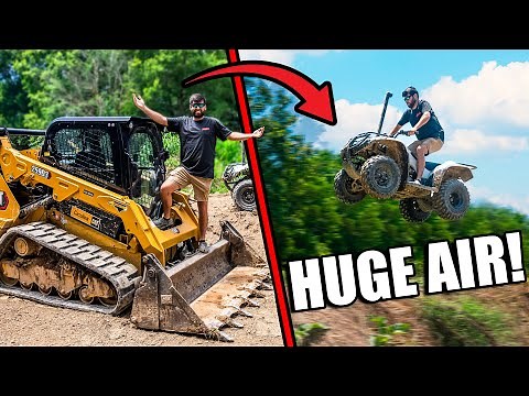 We BUILT a Four-Wheeler TRACK! (BACKYARD RACING)