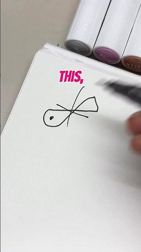 How to draw a fish! #art #howto #fish #drawing