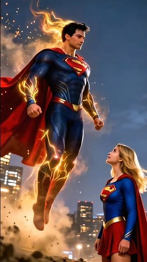 Superman vs Brainiac Fight!🦸💥 #aesthetic