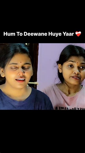 Hum To Deewane Huye Yaar ❤️‍🩹|#shorts #coversong #femaleversion