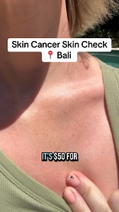 “Who can check my skin for skin cancer in Bali?” We went to Rejuvie Aesthetic & Anti-Aging Clinic in Sanur and saw a qualified doctor for a full skin check — it cost around $50 AUD. Good news: all my moles and freckles were fine! The doctor did spot a little sun damage and recommended a 10% glycolic cream to help. If you’ve been in the Bali sun, it’s totally worth doing — easy, affordable, and gives peace of mind! Save this for your next Bali trip! #BaliTips #BaliHealth #RejuvieSanur #SkinCheckI