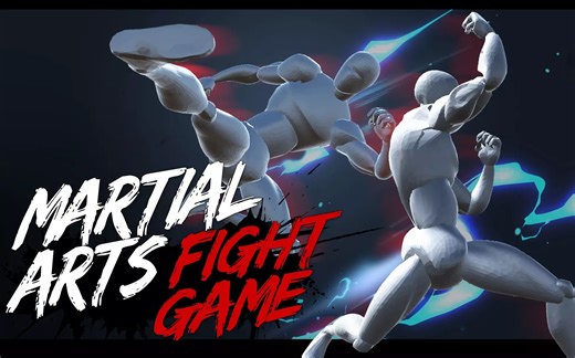 【Unity3D动画推荐】Unity3D Martial Arts Fight Game 武术格斗拳击攻击动作动画