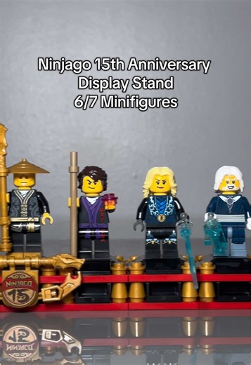 The full set of Ninjago 15th Anniversary minifigures will be completed in summer! #lego #ninjago #legoninjago #ninjagotok #legominifigure