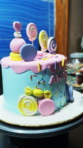 Ultimate Candy Cake 🍭🎂Sweet, colorful & loaded with your favorite treats.