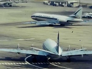 Trip by Air France Caravelle III, 1964