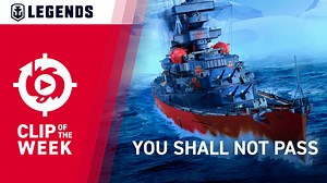😲 That was one hell of a master class in seamanship by sir KMSIronBlood & it's well worth a 1000 doubloon prize! Impressive, innit? If you want to get in the fray as well, post your videos on social media with our hashtag #WoWsLegends ☝️ Make sure, though, that your clip is under 1 minute. | World of Warships: Legends