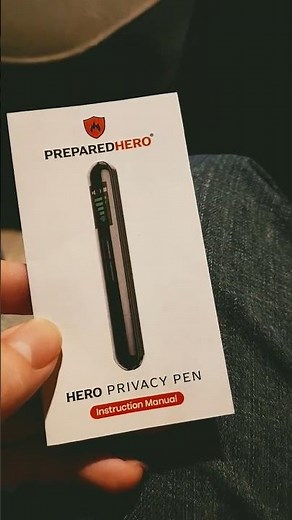 Hero privacy pen finds hidden cameras
