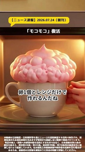 永谷園「モコモコ」12年ぶり復活