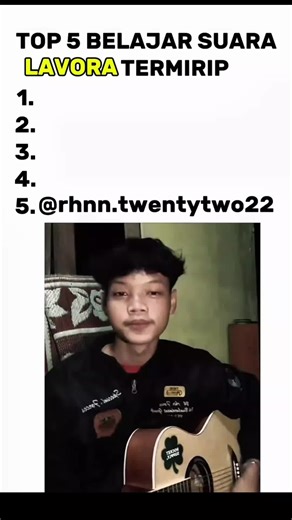 Suara Mirip di Lavora: Nomor Paling Keren!