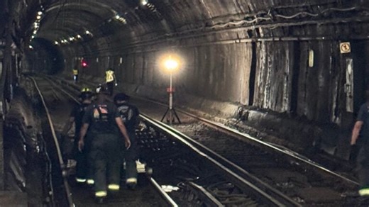 Here's what happened with the Blue Line train that got stuck under Boston Harbor