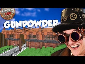 NEW Gunpowder FARM building! CREATE LIVE 3 - #50
