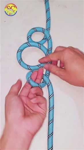 Rope Knot hack 💡 Easy home DIY 3
