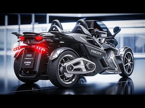 2025 Yamaha Tricity 300 – The Ultimate Three-Wheel Urban Commuter!