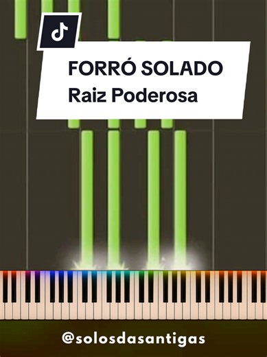 Aprenda Forró Raiz Poderoso no Teclado