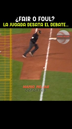 ¡Todos pensaron que fue FAIR… pero mira esto! #MLB #BASEBALL #sports | Mario Rojas Deportes