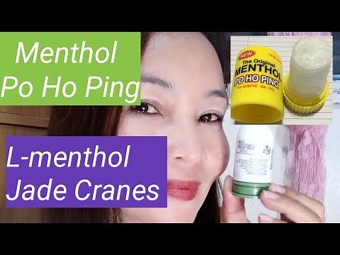 L menthol Jade Cranes Review insert Menthol po ho ping