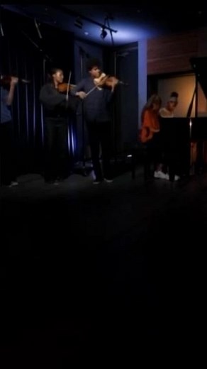 Here’s a clip of me and my family performing 'Ar Lan Y Môr' on Laura Kuenssberg’s show on Sunday 🎻