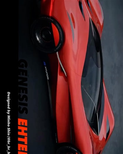 KMU_designconnect on Instagram: "GMR- ETHER (Personal project) by @br_br_brr This project began as an exploration of a Genesis Magma concept imagined to compete in a GT3 Cup. The overall form emphasizes bold, volumetric surfacing, enhanced by Genesis‘ signature parabolic line. Rather than treating the brand’s iconic twin-line identity as a purely graphic element, it is integrated into functional aerodynamic components-such as the front splitter-where performance and design converge. A striking M