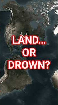 Where Do Planes Land When the Ocean Is Below 🌊✈️