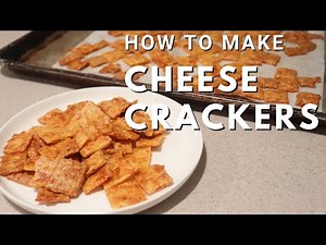 Homemade Cheese Crackers