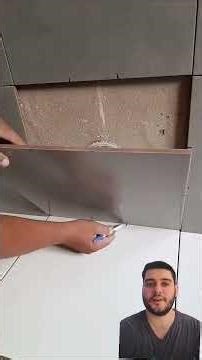 centralizando o furo construção 🏡 . centering the hole . # construção # obra # pedreiro # diy