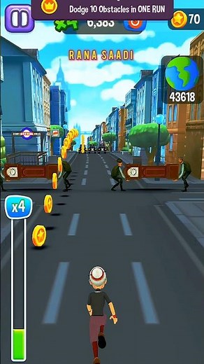 Angry Gran Run - Running Game 😠 | Part #2 #ranasaadichannel #games #shortsfeed #gaming #gameshorts