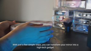 Transforming Regular Mirrors into Interactive Smart Mirror