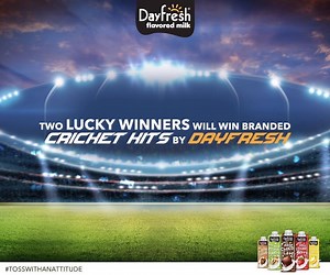 50K views · 64 shares | Calling out to all cricket fanatics. Come, participate and get a chance to win a BRANDED CRICKET KIT by Dayfresh Flavored Milk. Let's get the love for Cricket rolling! #PSL #Cricket #DoodhWithAnAttitude #TossWithAnAttitudeChallenge #DayfreshFlavoredMilk | Dayfresh Beverages | Facebook