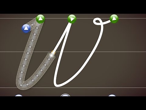 Letterschool German Uppercase A-Z | Großbuchstaben und Schreibschrift lernen