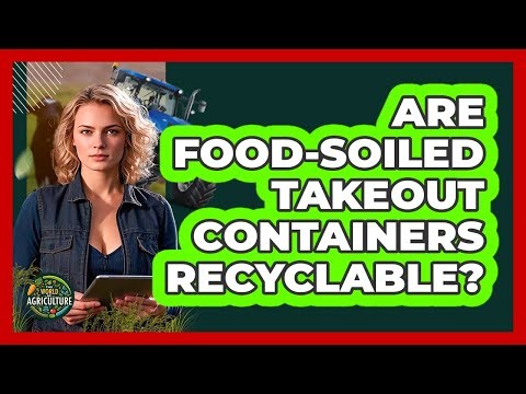 Are Food-Soiled Takeout Containers Recyclable?