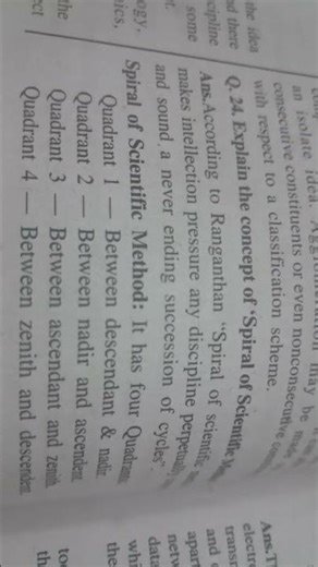 #Spiral of Scientific Method ll 4 Quardant of spiral method