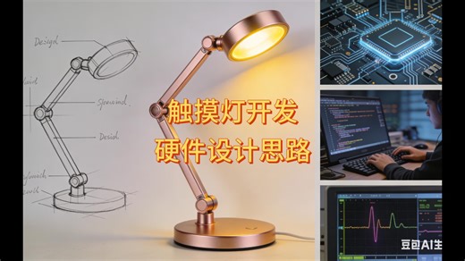 ⚡实战项目⚡ 产品级触摸灯项目Glow：硬件设计思路
