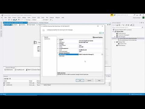 SSIS receive email task. Download Emails & Email Attachments in SSIS with COZYROC Receive mail task.