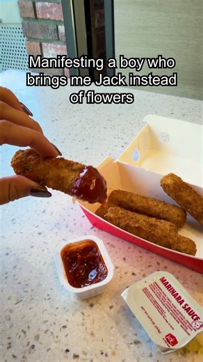 my type? the one who surprises me with Nashville Hot Mozz Sticks instead of a bouquet