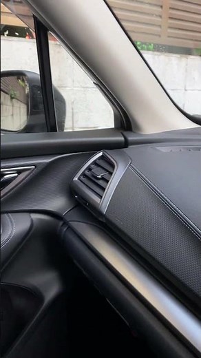 スバルフォレスターの内装。質感高すぎますね。