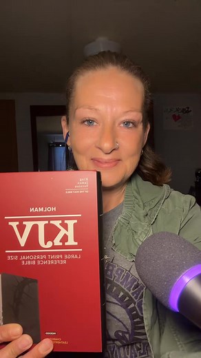 Finally—a Bible that’s easy to read and beautiful to hold. This KJV Large Print Edition makes scripture come alive with crisp, clear text and words of Christ highlighted in red, so you’ll never miss His message. Each page opens flat for easy study, while the durable leather-like cover and elegant crown-of-thorns embossing make it a meaningful gift or keepsake. | Faith Made | Facebook